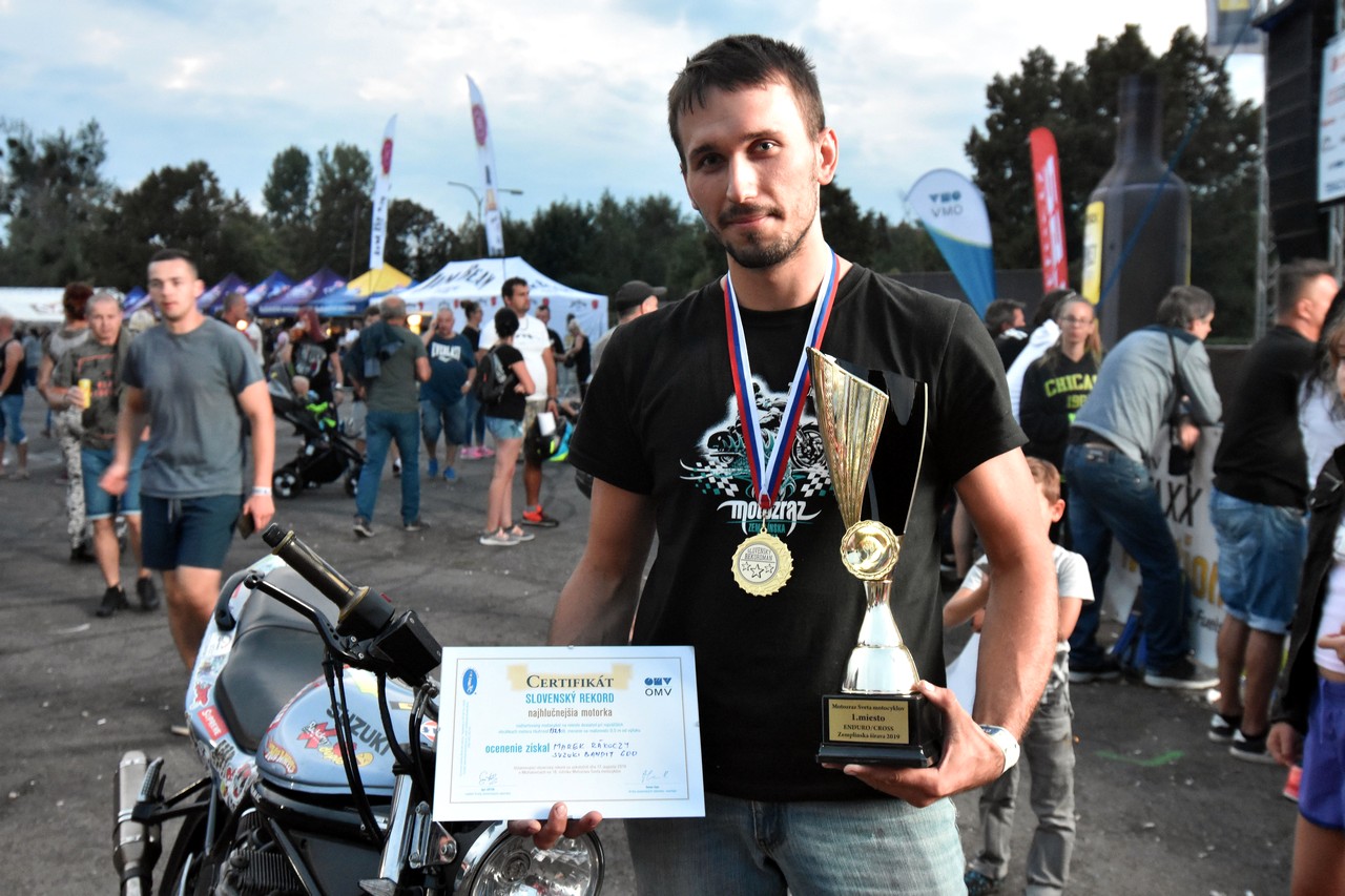 Najhlučnejšia motorka sa zapísala do slovenských rekordov