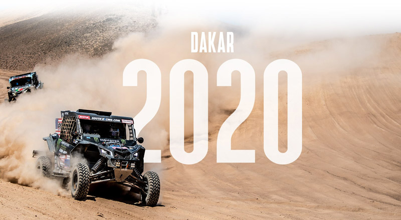 Can-Am dobyl tohtoročný Dakar