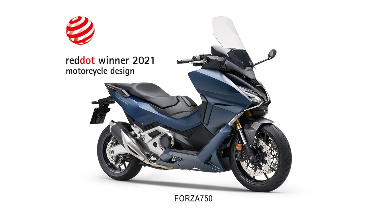 Dizajnové ocenenie pre Hondu Forza 750