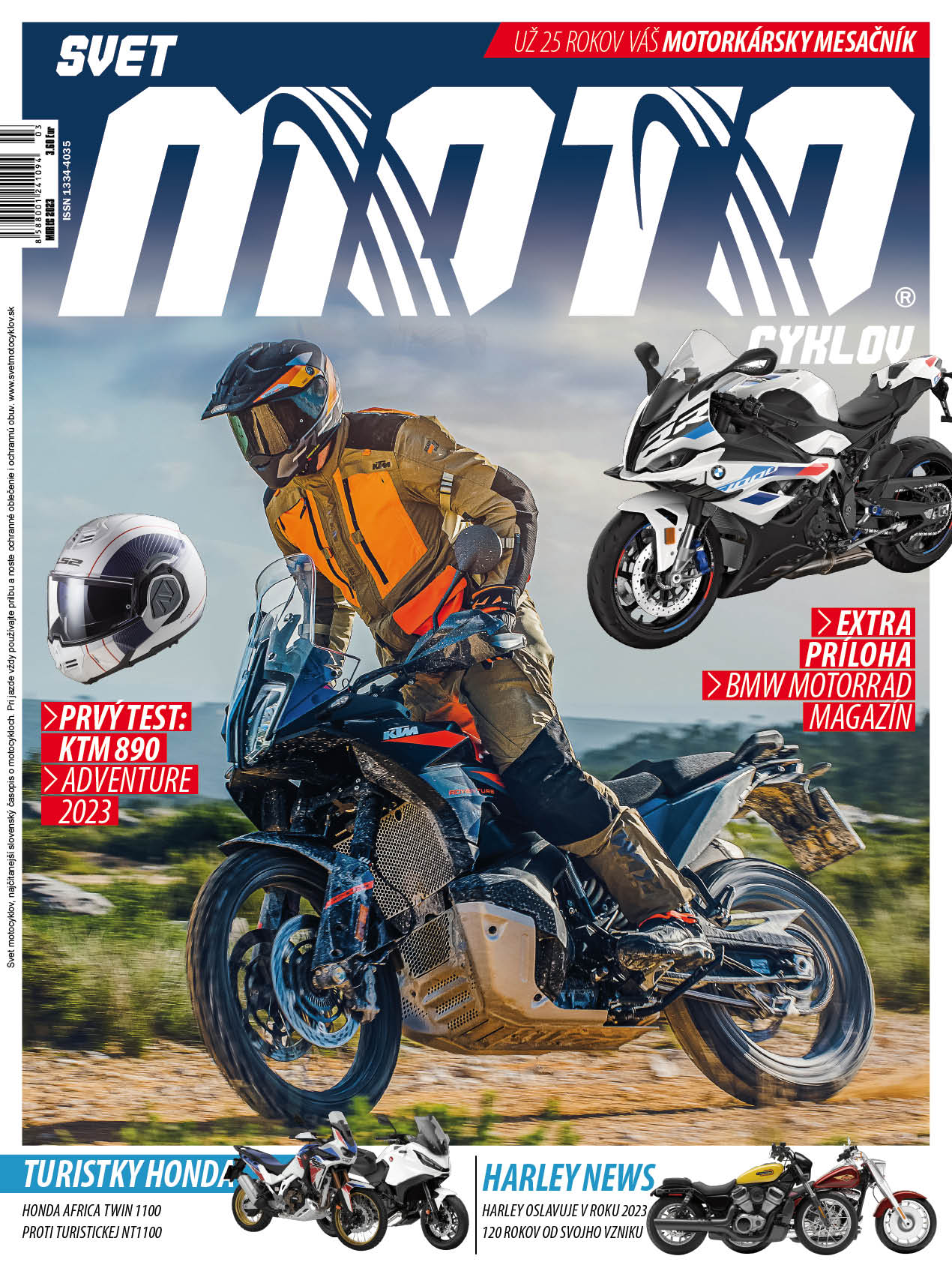 Časopis Svet motocyklov 03-2023