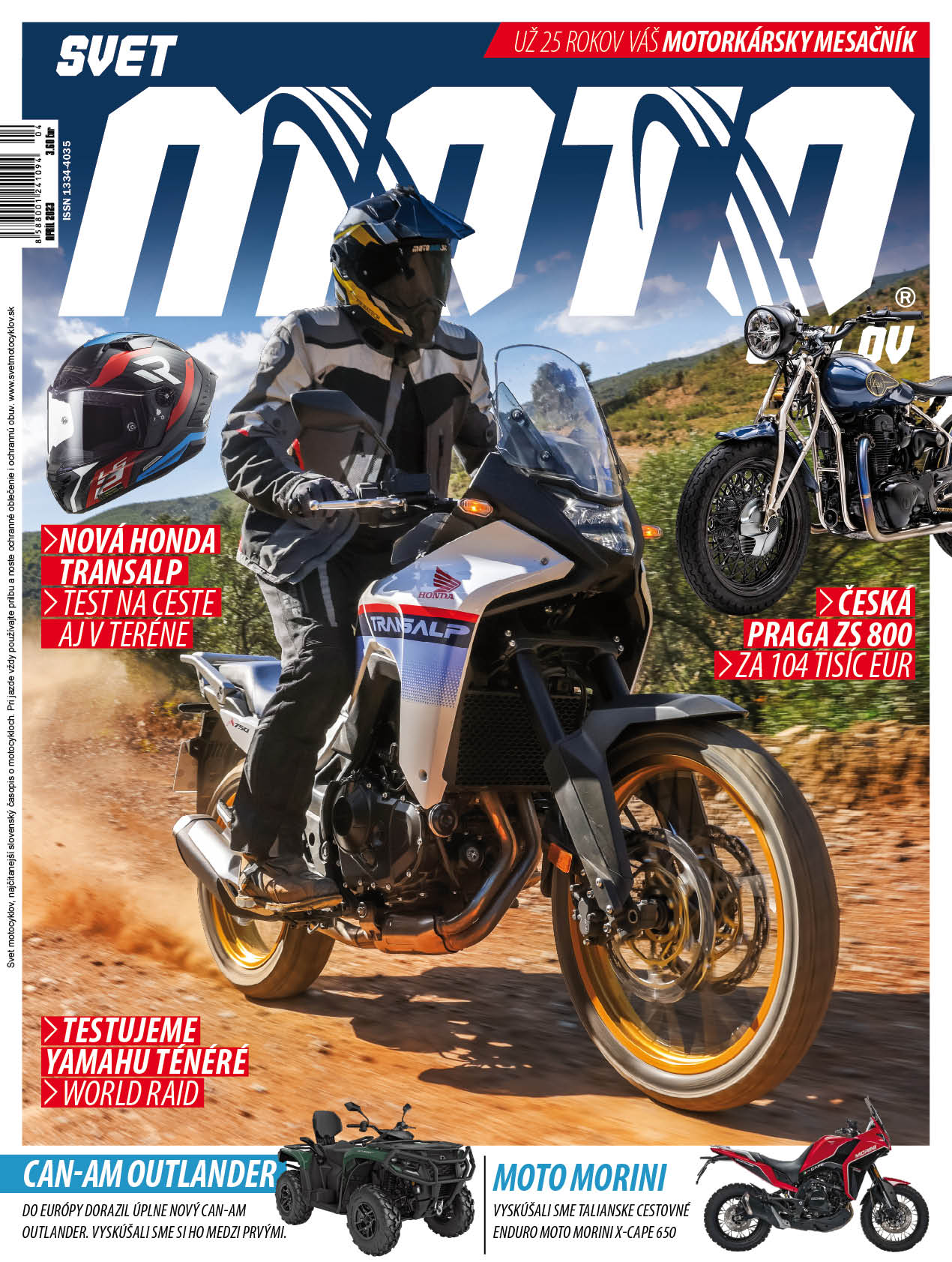 Časopis Svet motocyklov 04-2023