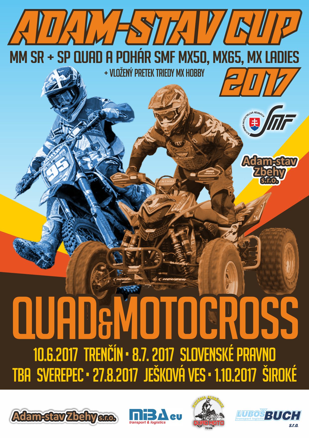 Nový seriál v quadcrosse a motokrose štartuje v Trenčíne 