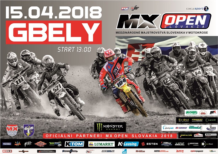 Najvyššia motokrosová liga na Slovenku = MX OPEN 2018 