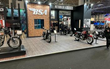 Prvé motocykle BSA už u predajcov